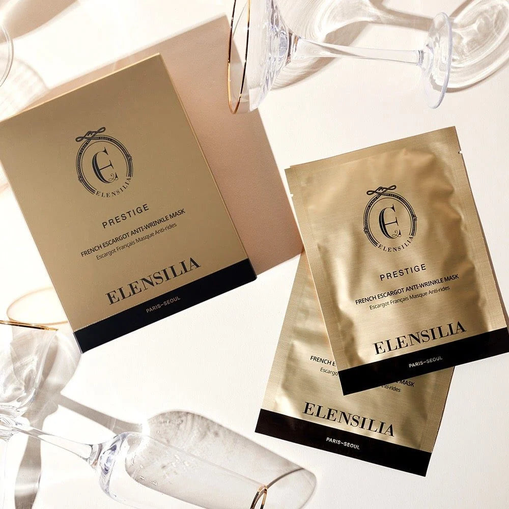 Elensilia - Escargot Anti Wrinkle Mask 10pcs